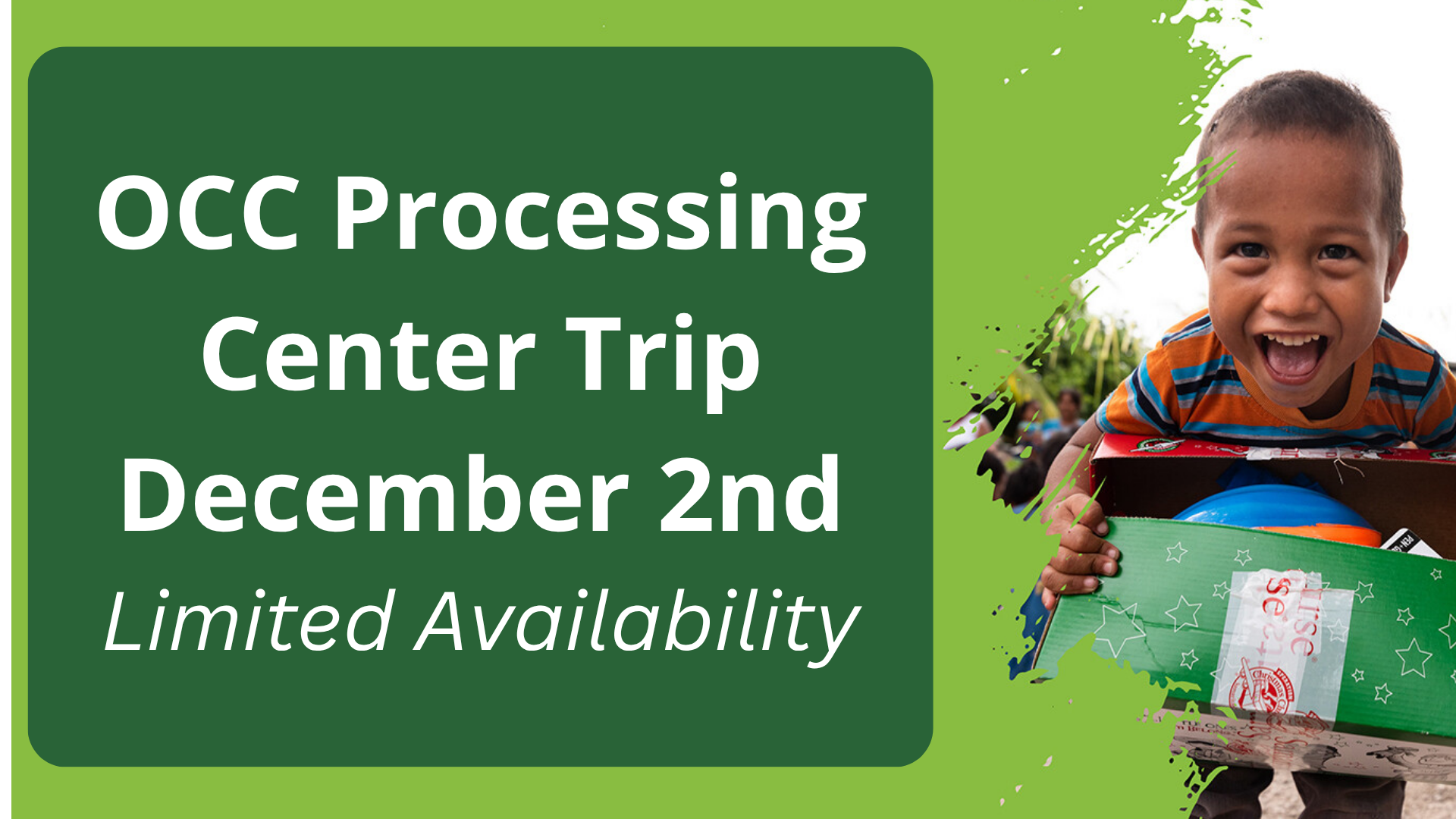 OCC Processing Trip RSVP